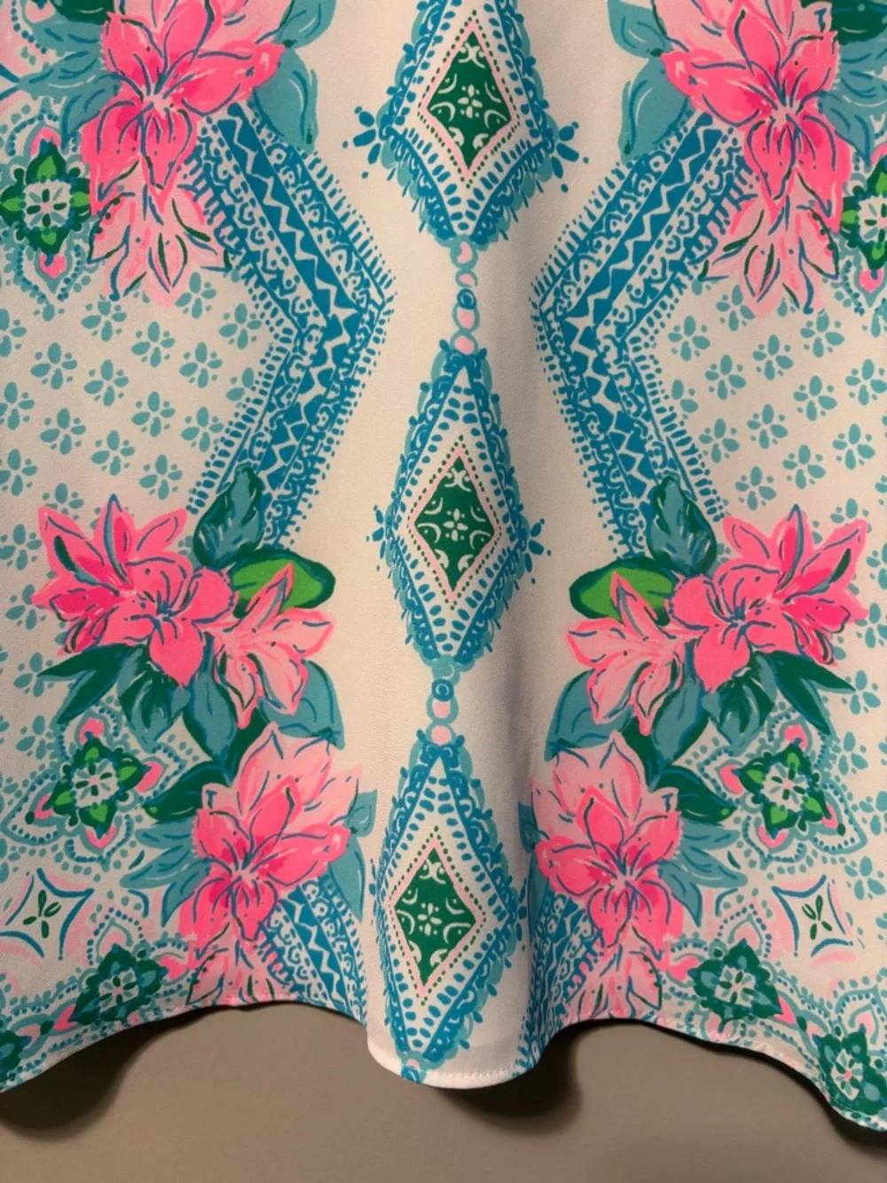 Lilly Pulitzer Florin Girls Best Friend  Blouse Sleeveless - Picture 6 of 11